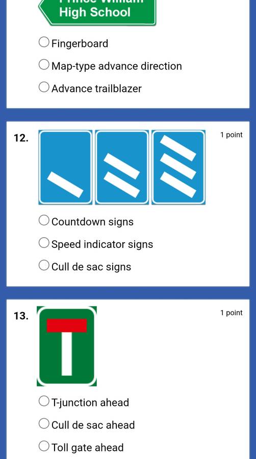 K53 online learners licence practice test