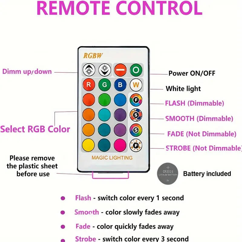 Smart 16-color RGB LED Bulb