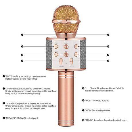 Wireless Bluetooth microphone