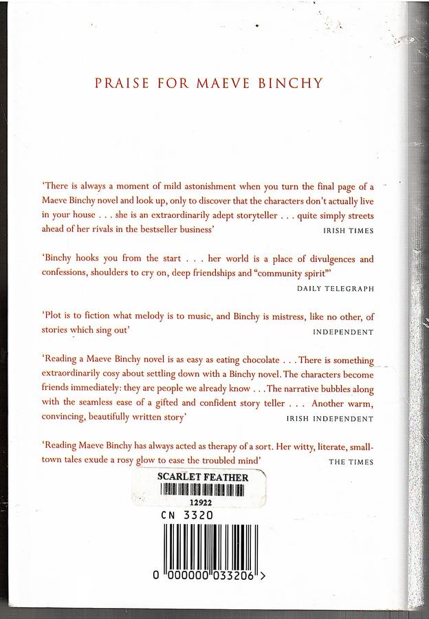 Scarlet Feather - Maeve Binchy