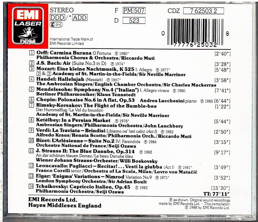 Various - Best-Loved Classics 4 CD
