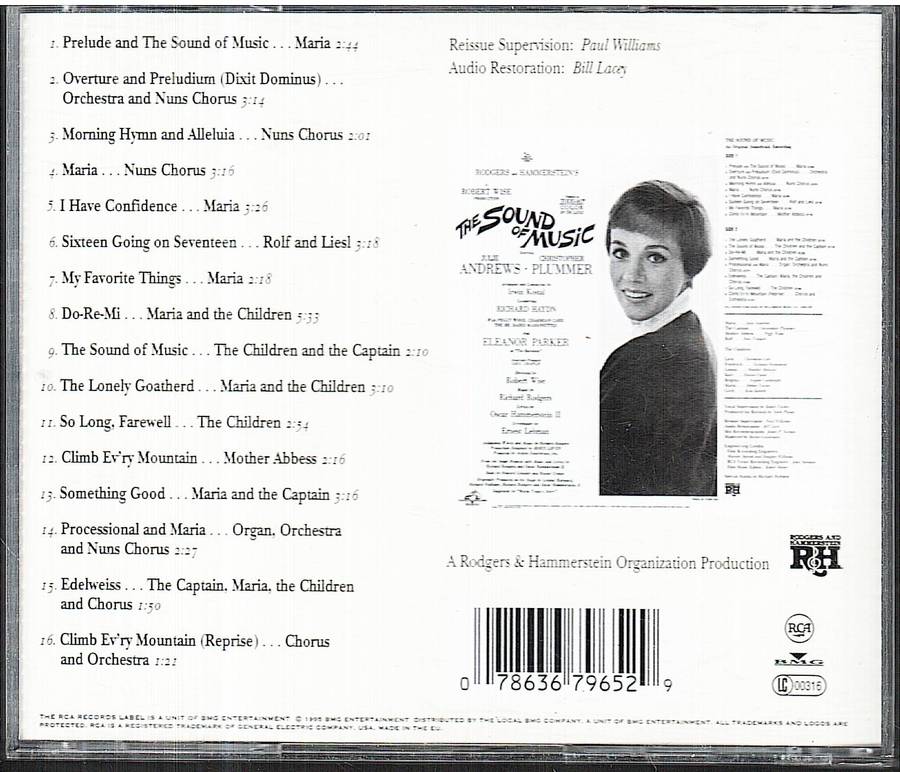 Rodgers & Hammerstein - The Sound Of Music CD