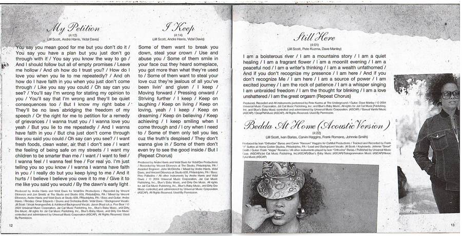 Jill Scott - Beautifully Human: Words And Sounds Vol. 2 CD
