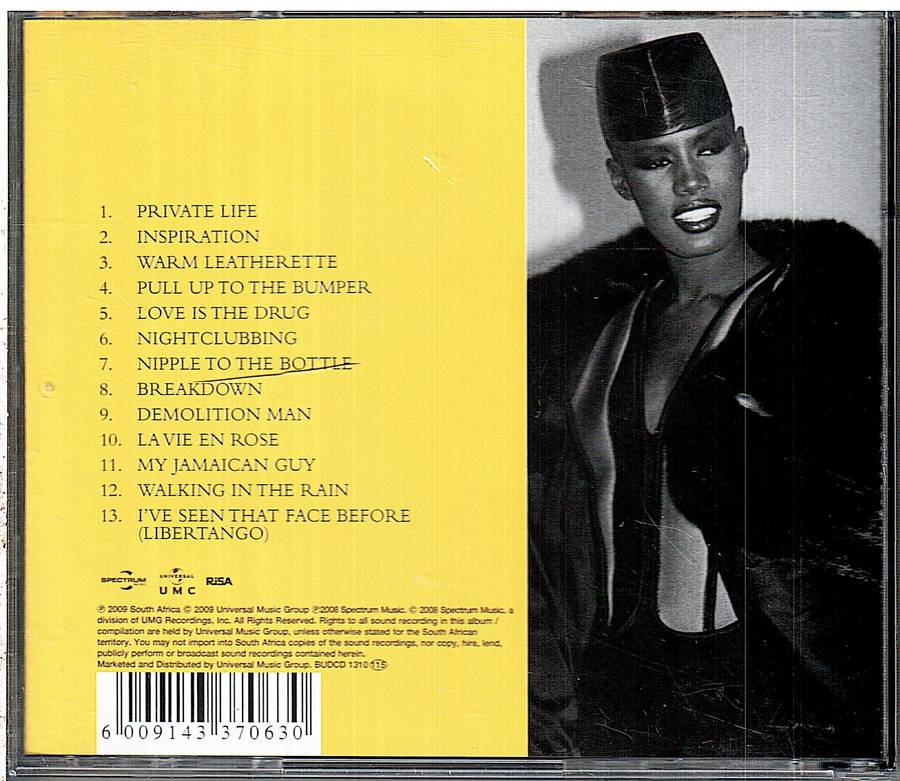 Grace Jones - Classic Grace Jones CD