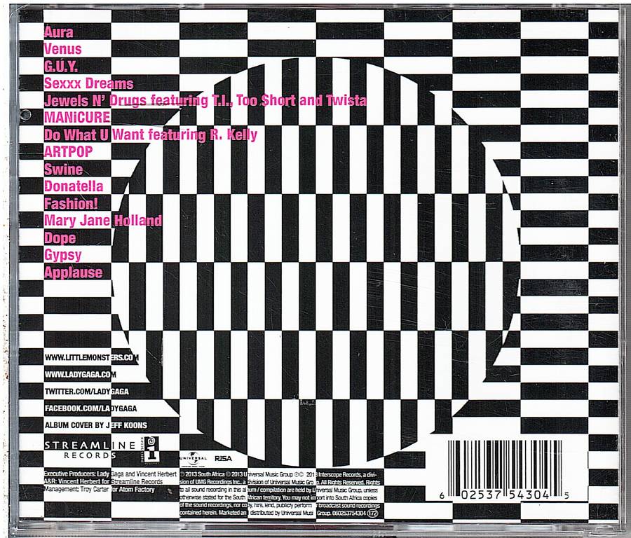 Lady Gaga - Artpop CD