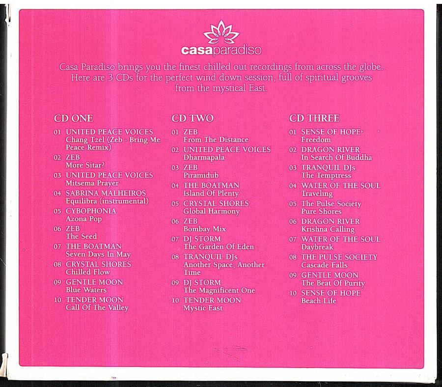 Various - Karma Beats 3 CDs in cardboard slip cover