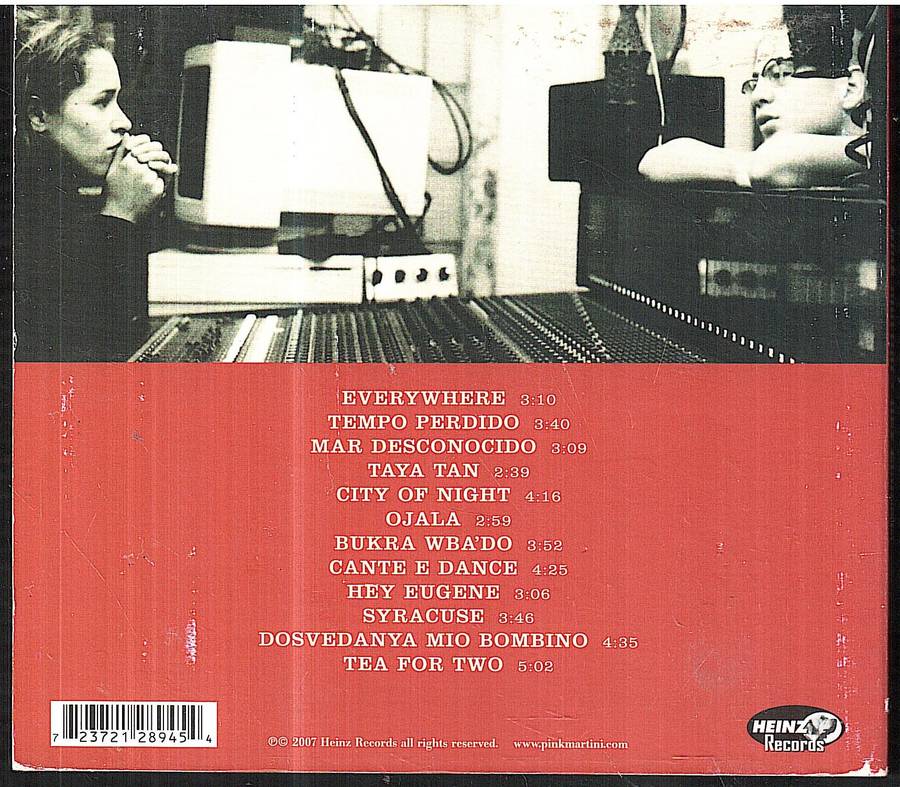 Pink Martini - Hey Eugene! CD Digipak