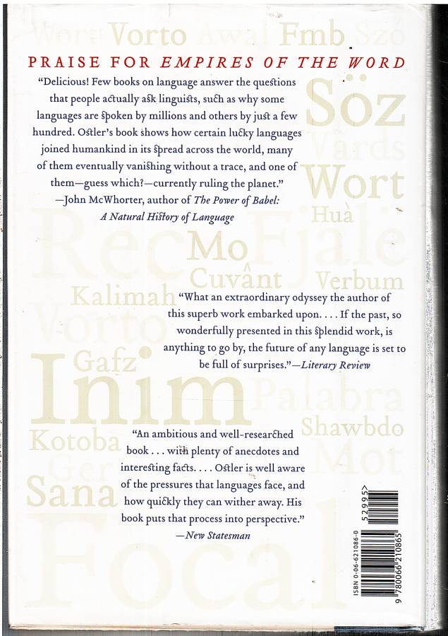 Empires of the Word: A Language History of the World - Nicholas Ostler
