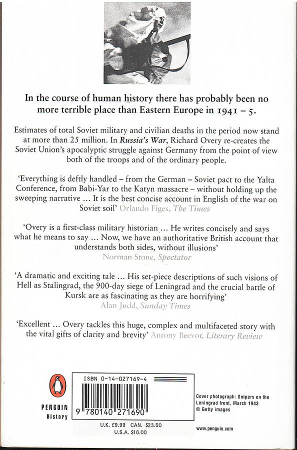 Russia's War - Richard Overy