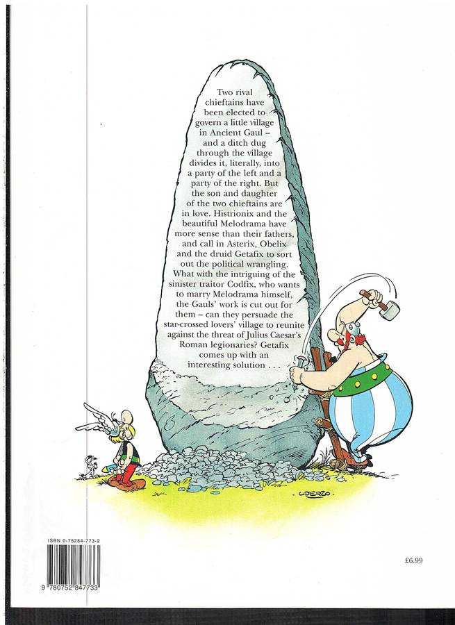 Asterix 25: Asterix and the Great Divide - R Goscinny | A Uderzo