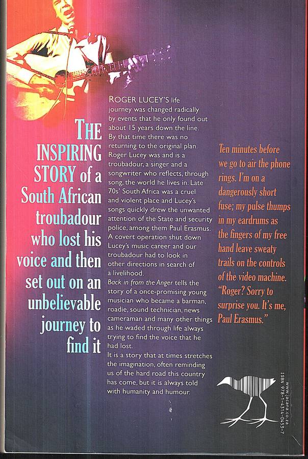 Back In From the Anger - Roger Lucey