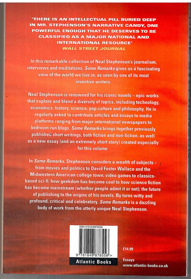 Some Remarks - Neal Stephenson