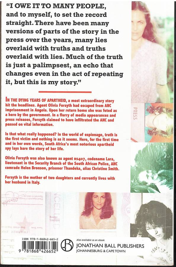 Agent 407: A South African Spy Breaks Her Silence - Olivia Forsyth