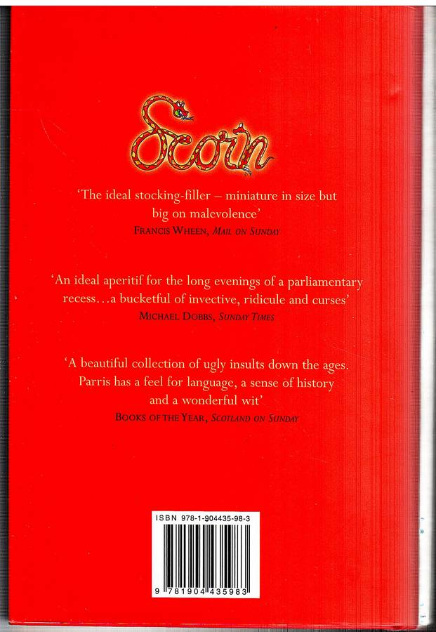 Scorn: The Anthology - Matthew Parris