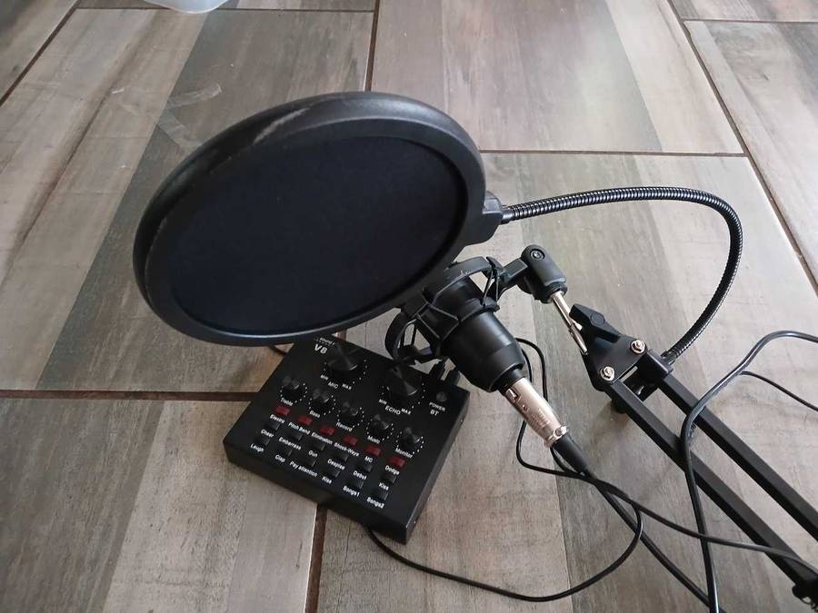 Profesional mic/live sound card