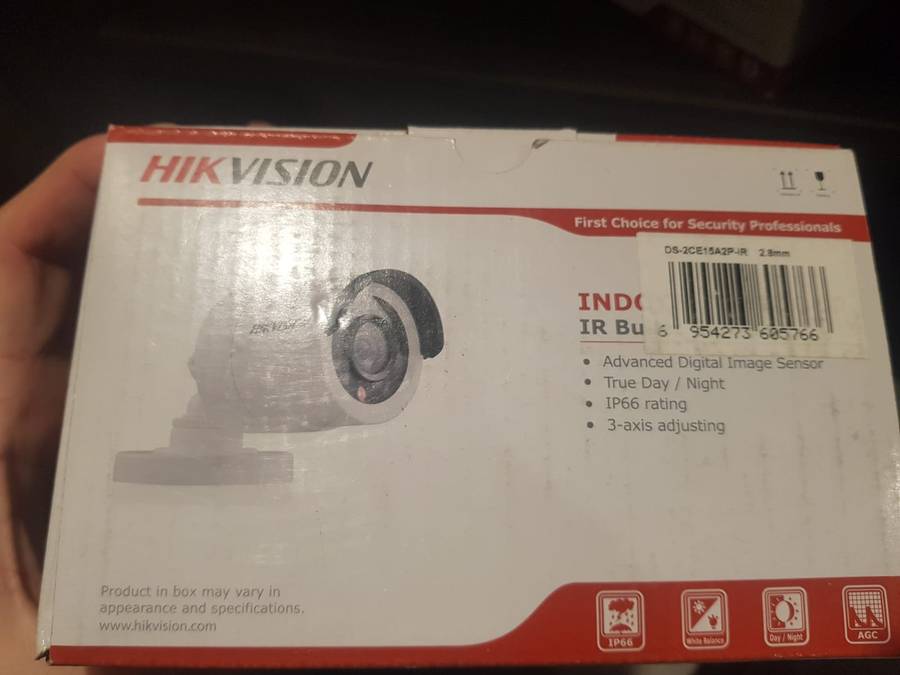 Hikvision camera DS-2CE15A2P-IR
