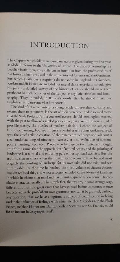 Kenneth Clark. Landscape Into Art