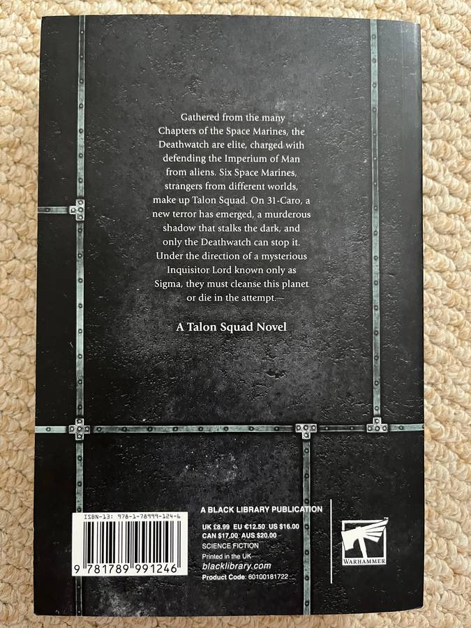 Deathwatch Warhammer 40K PB