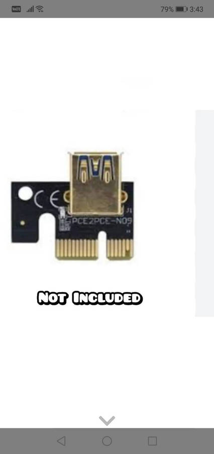 GPU Riser & USB Cable Only