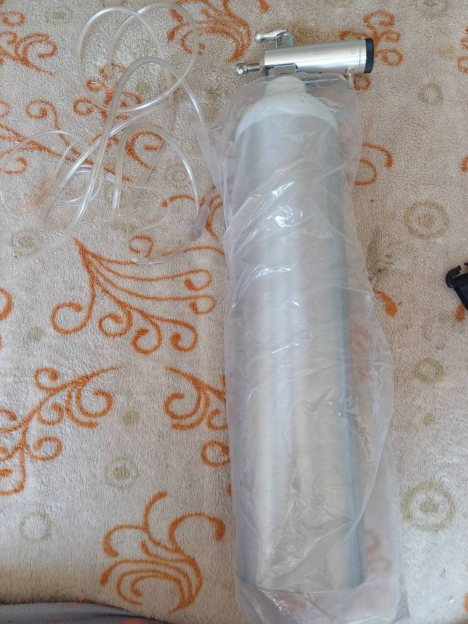 Portable Oxygen Kit - 3.1L (Refillable Aluminium Cylinder)