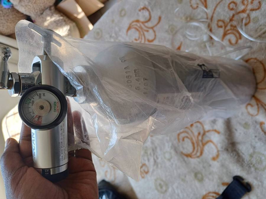 Portable Oxygen Kit - 3.1L (Refillable Aluminium Cylinder)