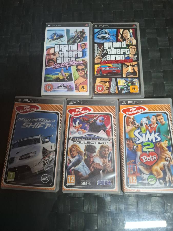 Psp games lot