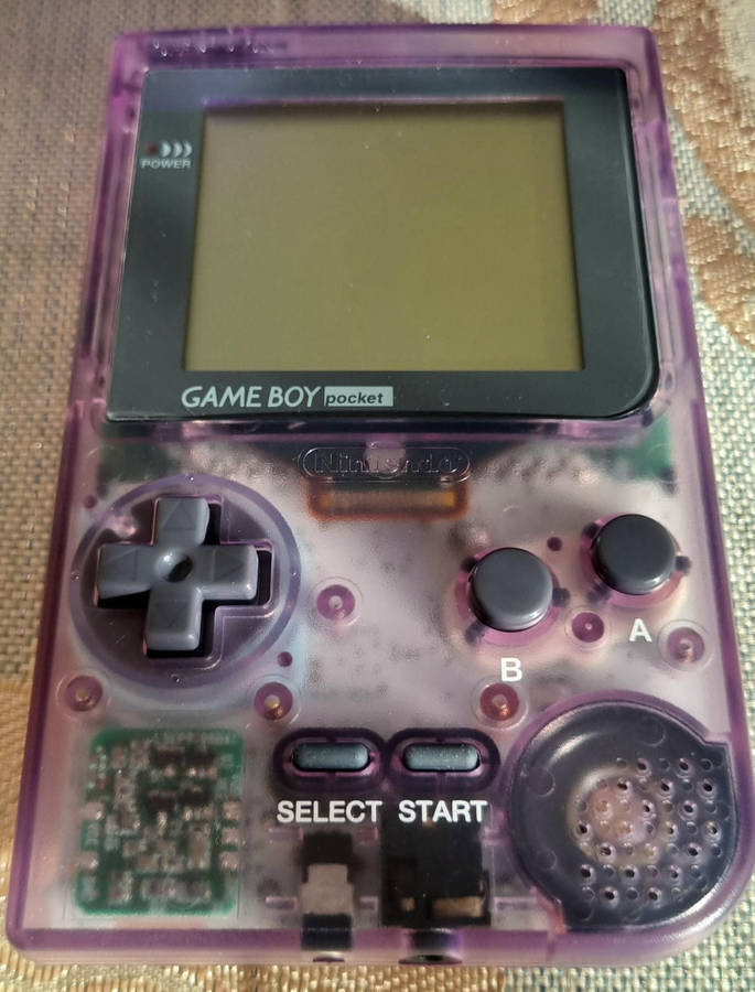 Nintendo Game Boy Pocket (Rare) Atomic Purple Jap Import