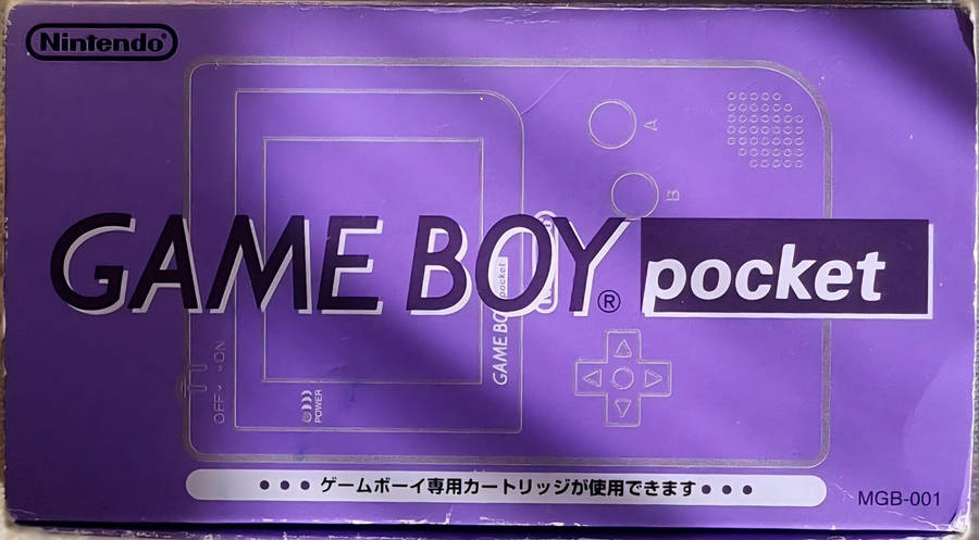 Nintendo Game Boy Pocket (Rare) Atomic Purple Jap Import