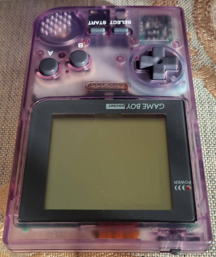 Nintendo Game Boy Pocket (Rare) Atomic Purple Jap Import
