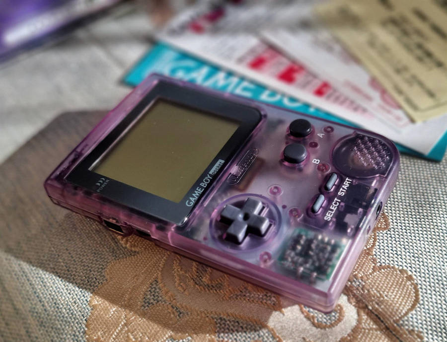 Nintendo Game Boy Pocket (Rare) Atomic Purple Jap Import