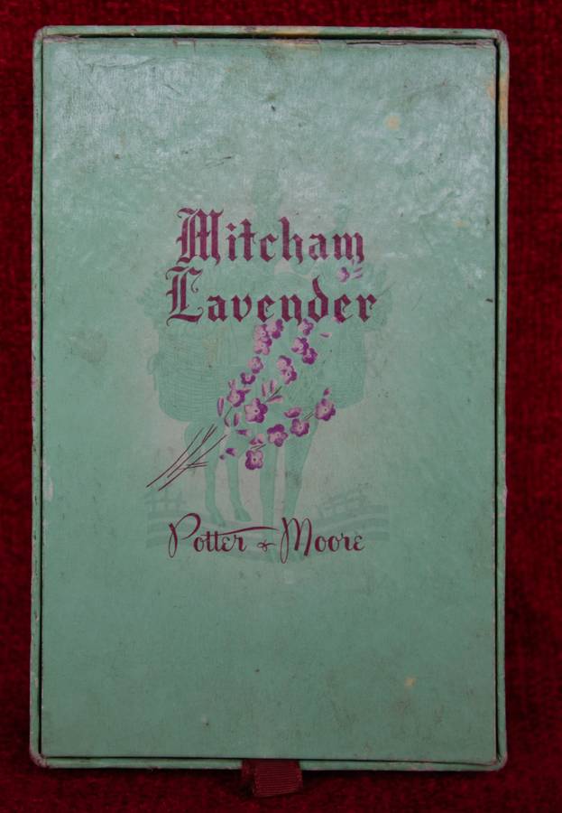Vintage Potter & Moore Mitcham Lavender Perfume in Box