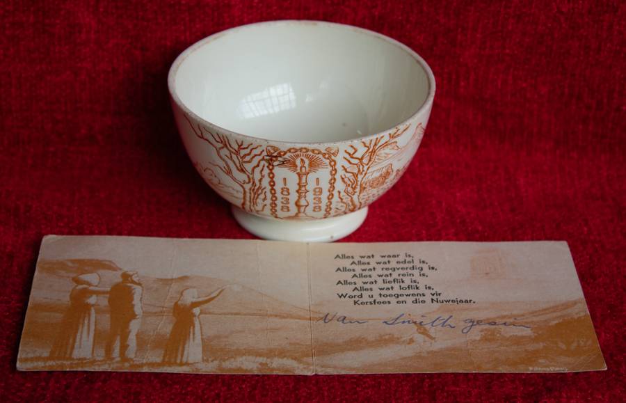 Voortrekker Monument Bowl & Christmas Card