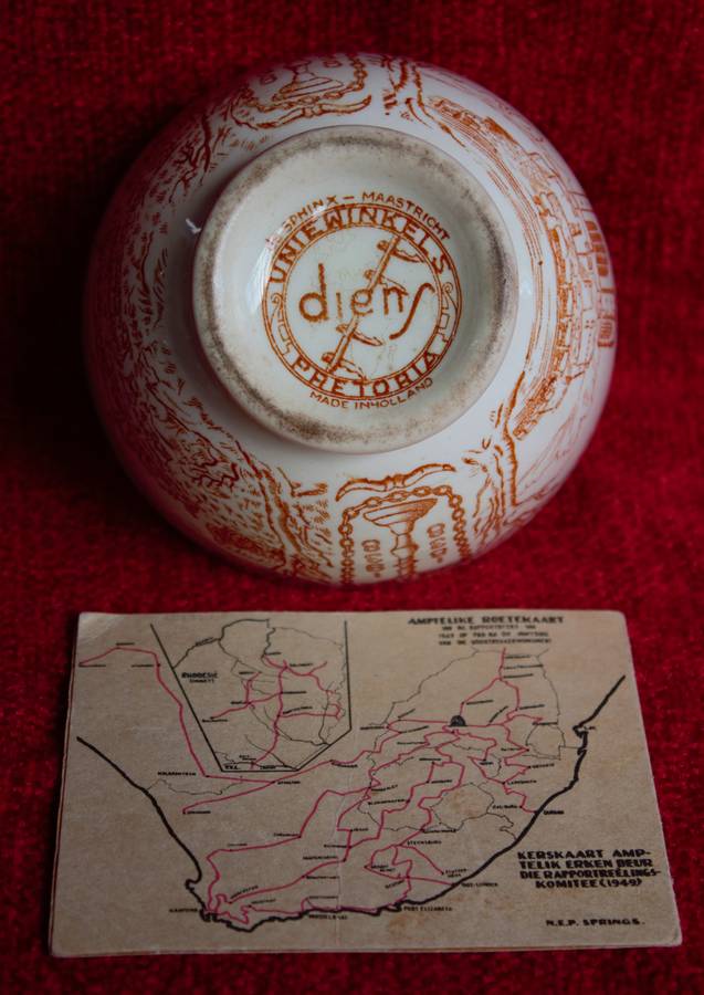 Voortrekker Monument Bowl & Christmas Card