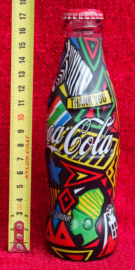 Coke Memorabilia - 5 Glasses, Bottle Opener & Sealed Bottle of Coca Cola