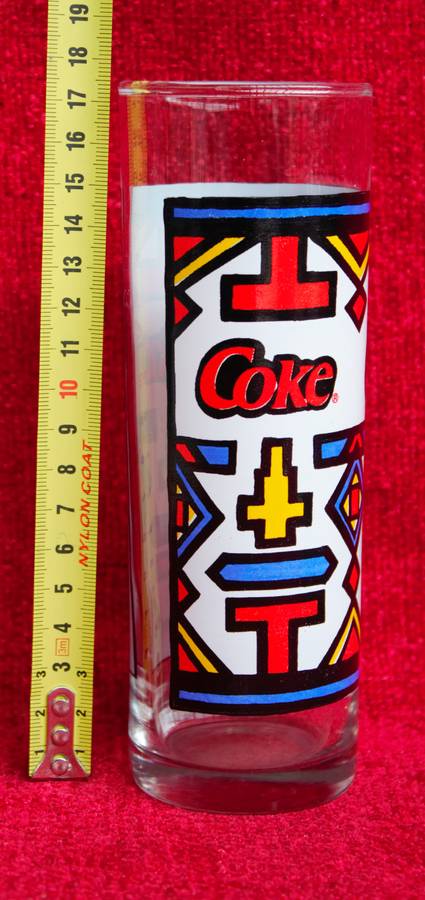 Coke Memorabilia - 5 Glasses, Bottle Opener & Sealed Bottle of Coca Cola