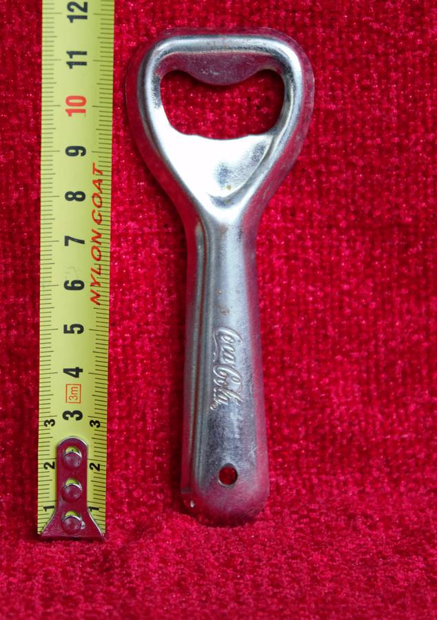 Coke Memorabilia - 5 Glasses, Bottle Opener & Sealed Bottle of Coca Cola