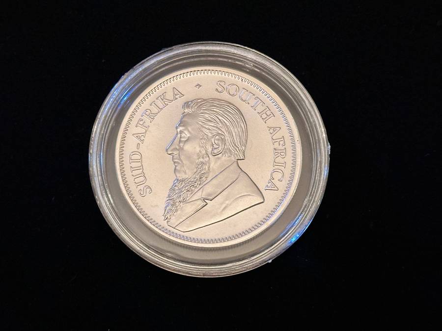 1x 2020 Silver KRUGERRAND in Capsule