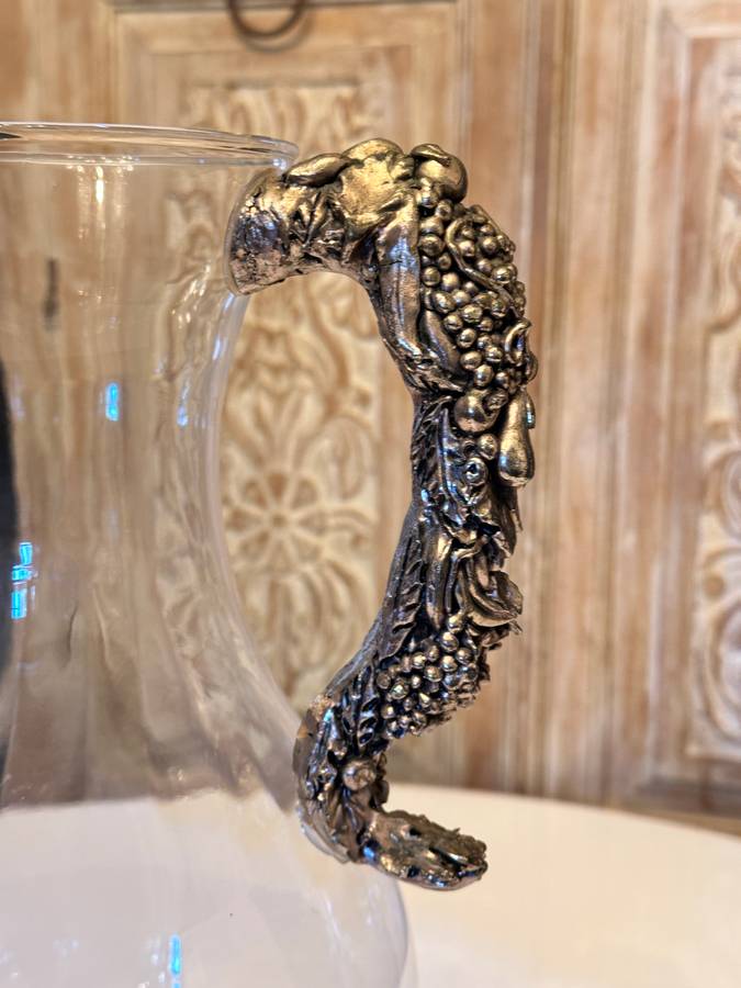 Large Ornate Vintage Statement Vase