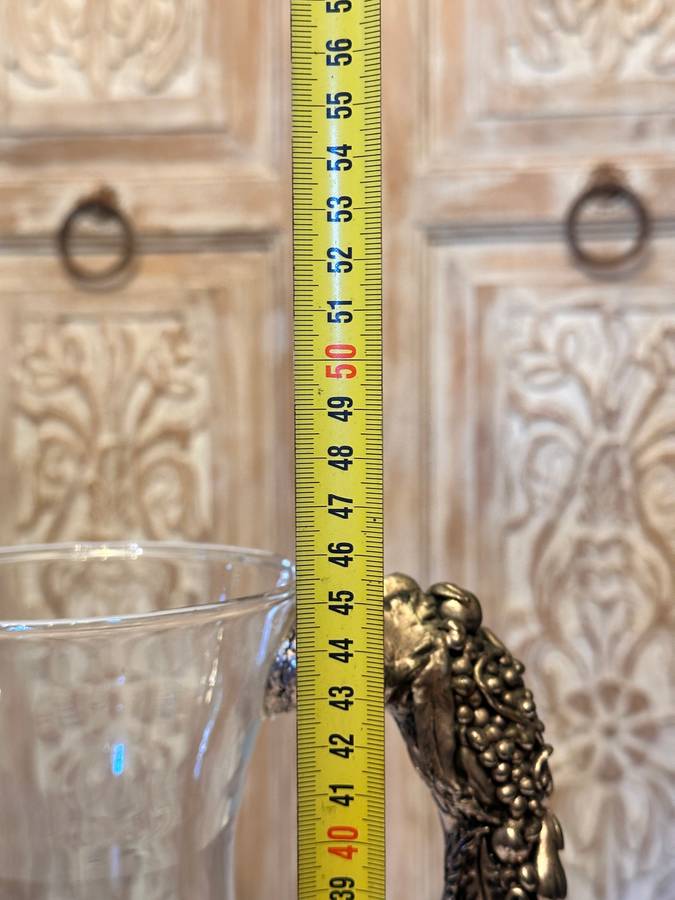 Large Ornate Vintage Statement Vase