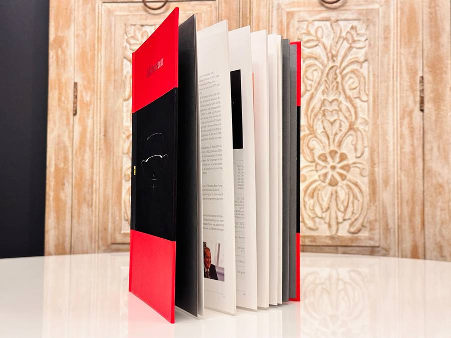 Ferrari La Ferrari 2011 Exclusive Collectors Memorabilia Hard Cover Year Book