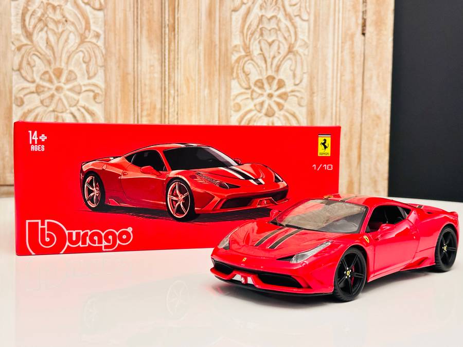 FERRARI Signature Series 458 Speciale 1:18 Model Collectable in Original Box