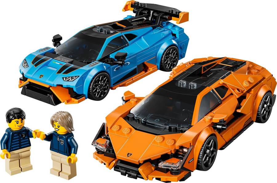 LEGO Lamborghini Revuelto & Huracan STO Collectable Set in Original Sealed Box