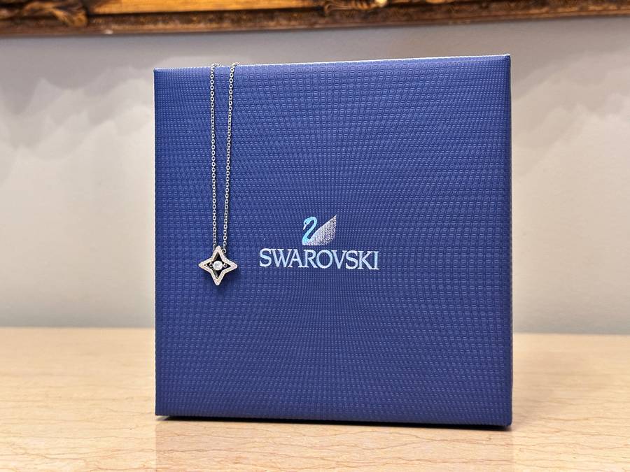 Swarovski Dangling Statement Necklace