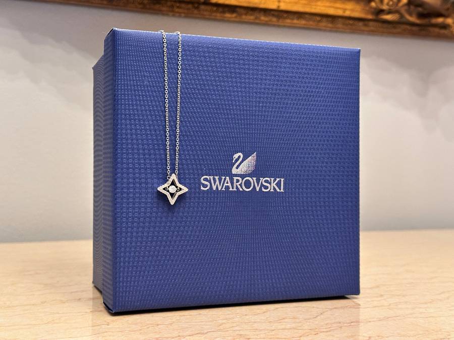 Swarovski Dangling Statement Necklace