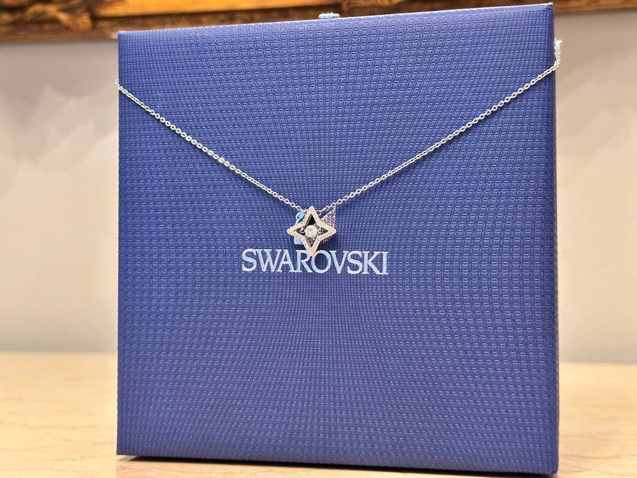 Swarovski Dangling Statement Necklace