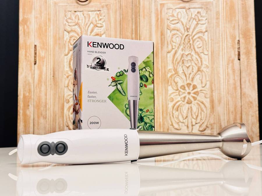 Kenwood Stainless Steel Electric Hand Blender with Original Box