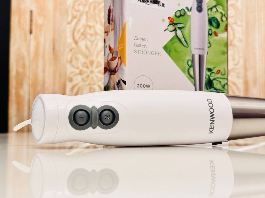 Kenwood Stainless Steel Electric Hand Blender with Original Box