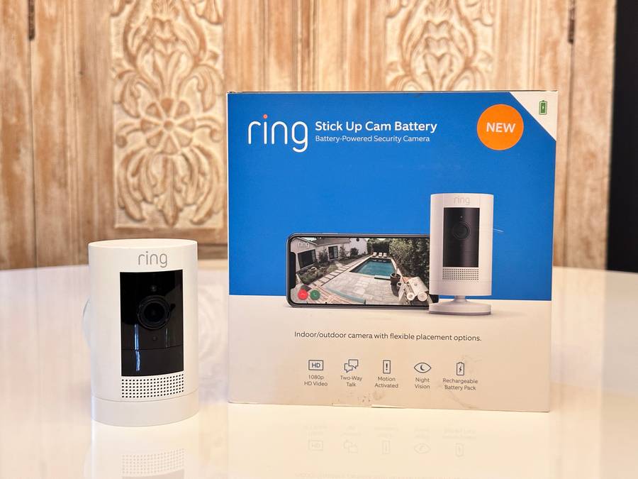 RING Wireless Smart Security Outdoor / Indoor Camera