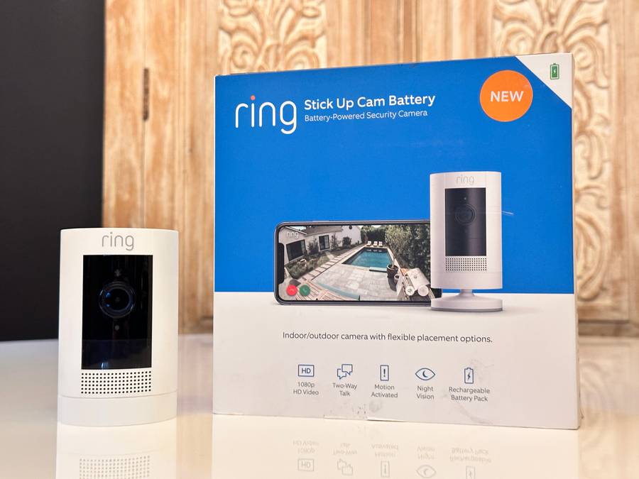 RING Wireless Smart Security Outdoor / Indoor Camera