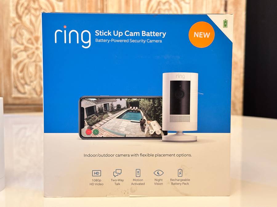 RING Wireless Smart Security Outdoor / Indoor Camera